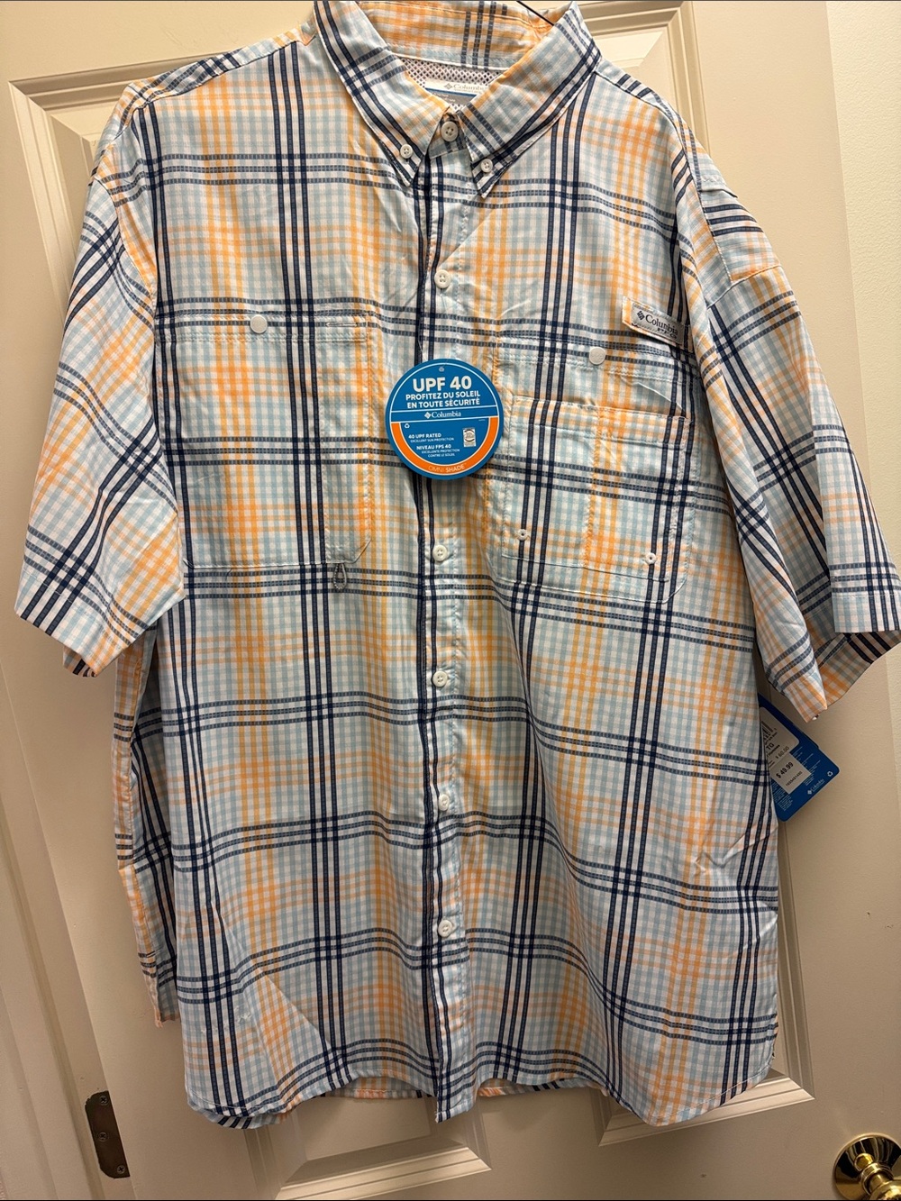 Columbia XL fishing shirt